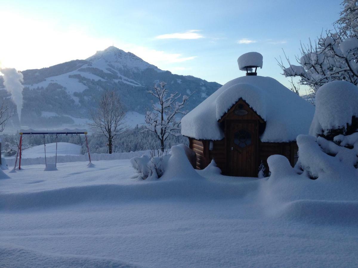 Villa Bauernhof Buchberg Oberndorf in Tirol Exterior foto